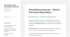 Desktop Screenshot of dentalwarranty.com